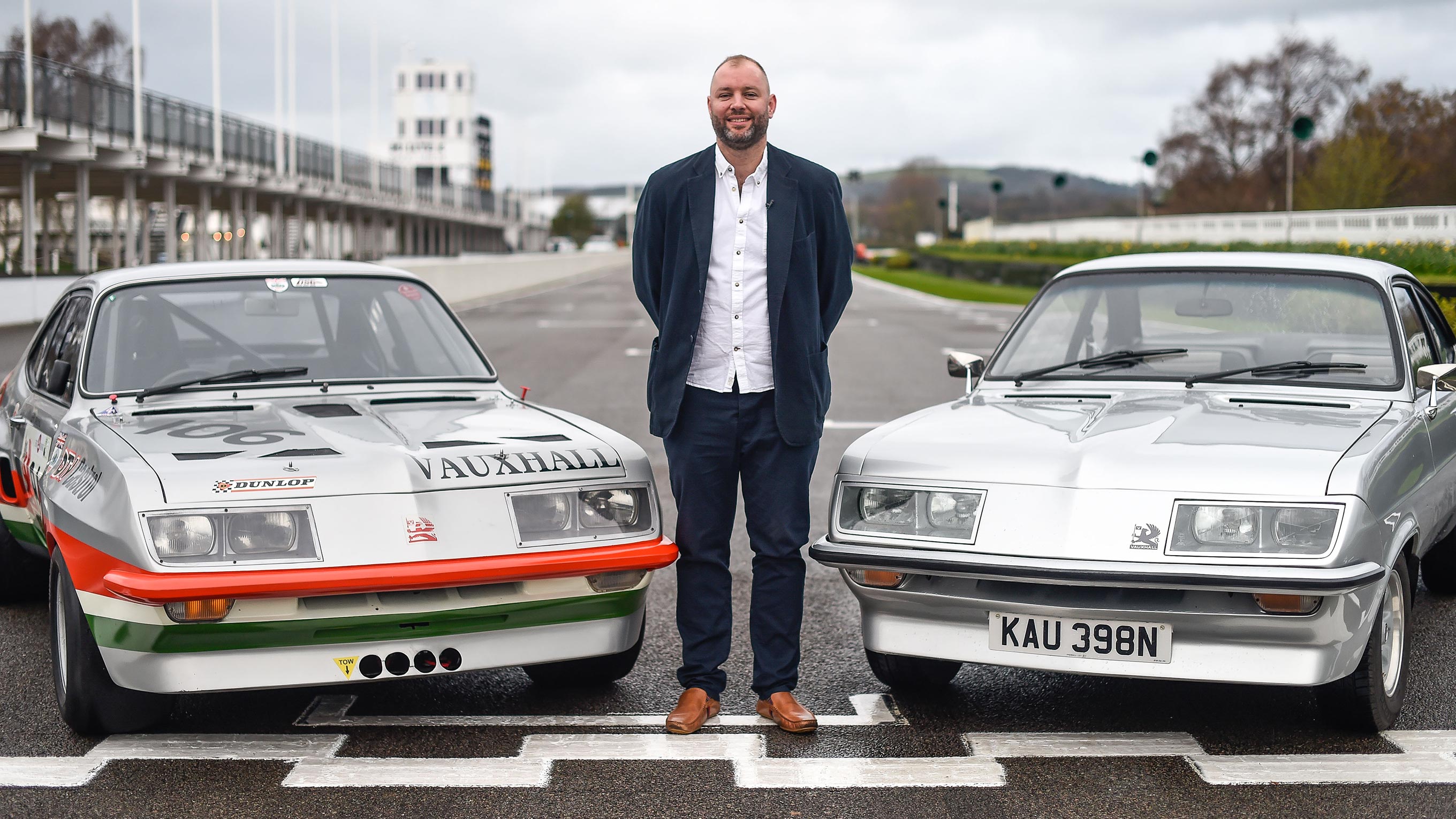 Marshall Junior Reunited With Iconic Vauxhall's At Goodwood